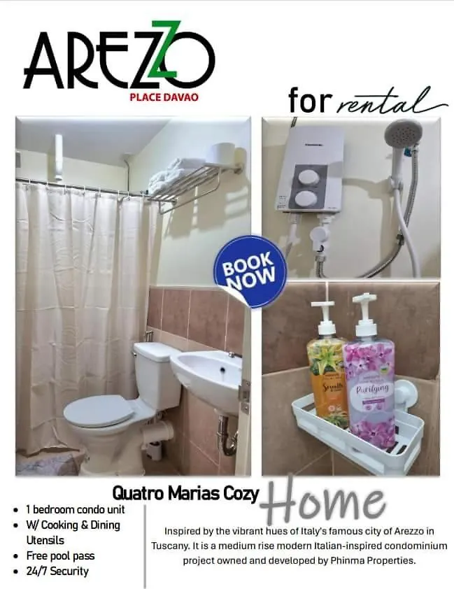 Quatro Marias Cozy Home Davao City Apartmanhotel